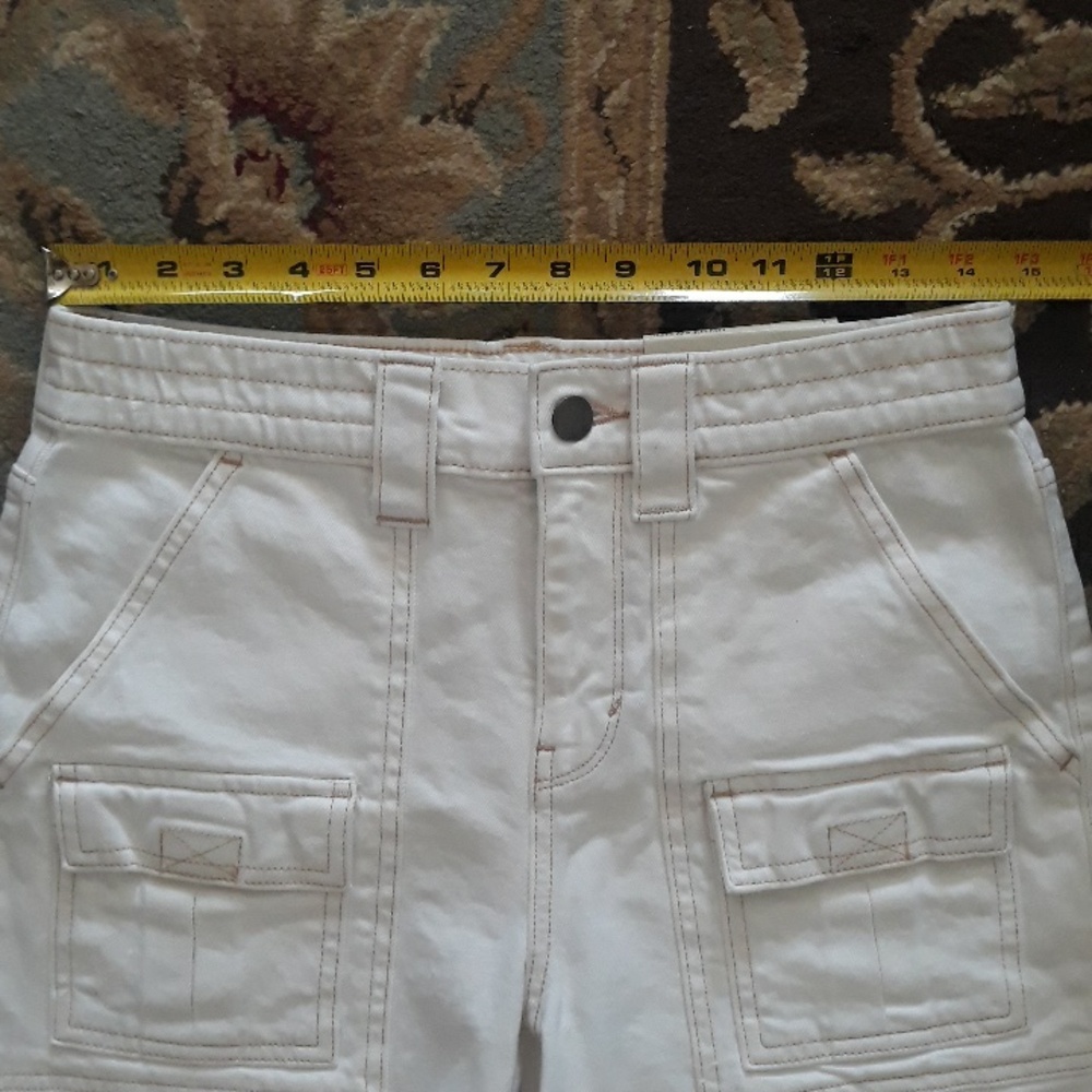A.n.a white jean shorts - Picture 14 of 16